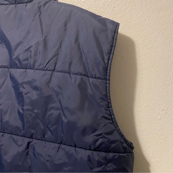 David Taylor Vest Mens Size XL Snaps & Zipper Blue Pockets - Picture 11 of 14